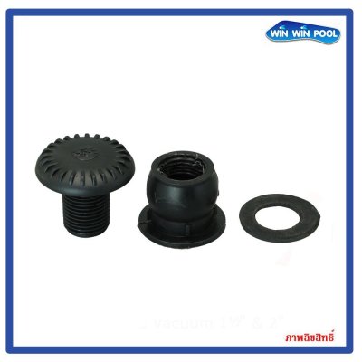 แอร์วาล์วมินิ PSF-13-B Mini Air Valve Control (Snap)1" สีดำ